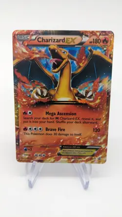 Pokemon TCG Charizard-EX XY17 Holo Promo Card - Image 1