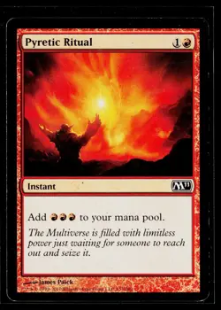 Pyretic Ritual - C - Magic 2011 (M11) - 153 - HP - NONFOIL - Image 1