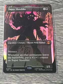 MTG, TMNT | Super Shredder, Borderless (M) Non-Foil | #0217 - Image 2