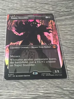 MTG, TMNT | Super Shredder, Borderless (M) Non-Foil | #0217 - Image 3
