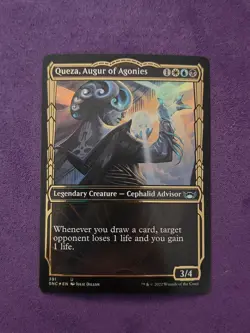 Queza, Augur of Agonies (Gilded Foil) Streets of New Capenna Foil Uncommon 391 - Image 1