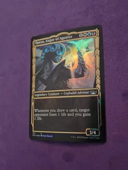 Queza, Augur of Agonies (Gilded Foil) Streets of New Capenna Foil Uncommon 391 - Image 2