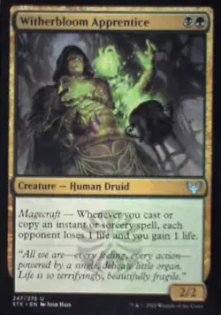 Witherbloom Apprentice - Strixhaven: School of Mages: #247, MTG Nm C261 - Image 1