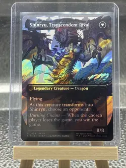 Zenos yae Galvus/Shinryu SURGE FOIL Final Fantasy MTG NM 0529 - Image 2