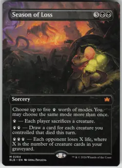 MTG TCG Season of Loss (Borderless) M Bloomburrow 284 - Image 1