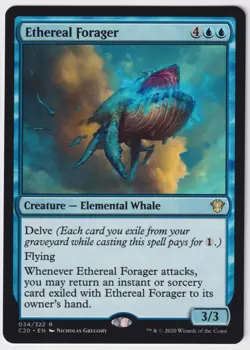 Magic The Gathering - Ethereal Forager - Commander Ikoria NM Rare MTG EN - Image 1