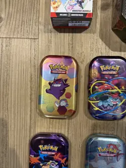 Pokemon TCG | 151/MEGA Empty Mini Tins , booster Bundle & more - Image 5
