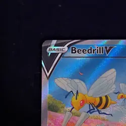 The Pokemon Company Beedrill V Full Art Ultra Rare Holo 161/189 Astral Radiance - Image 4