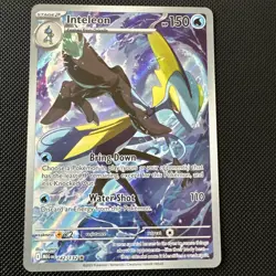 Pokemon Inteleon Illustration Rare Holo Me01 Mega Evolution 150 HP 142/132 - Image 1
