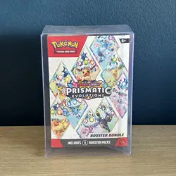 Pokemon TCG Prismatic Evolutions Booster Bundle NEW & SEALED with Protector Box - Image 1