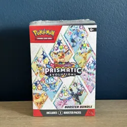 Pokemon TCG Prismatic Evolutions Booster Bundle NEW & SEALED with Protector Box - Image 2