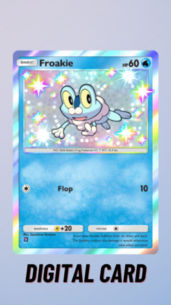 Froakie Shiny Extradimensional Crisis Pokemon TCG Pocket 1 Star⭐ (English) - Image 1