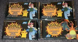 Topps Pokemon Series 3 Lot Of 4 Sealed Packs - Image 1