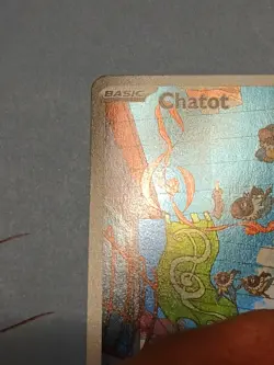 Pokemon Scarlet & Violet Temporal Forces Chatot 181/162 Illustration Rare - Image 4