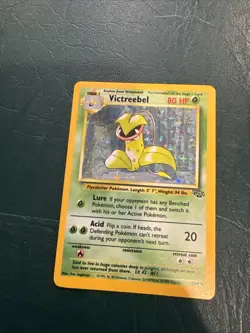 Pokemon TCG Victreebel Jungle 14/64 Holo Unlimited Holo Rare - Image 1