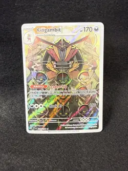 Pokemon TCG Kingambit 220/198 Scarlet & Violet NM/Mint Condition - Image 1