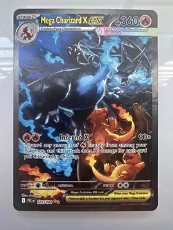 Pokemon Mega Charizard EX Holo 125/094 Phantasmal Flames Mint - Image 1