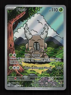 Pinsir 168/167 Illustration Rare Twilight Masquerade Pokemon Near Mint - Image 1