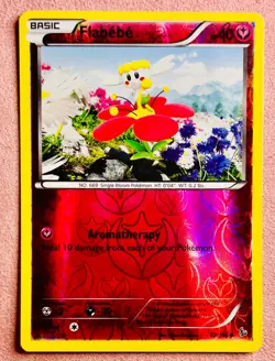 Flabebe 62/106 Reverse Holo | XY Flashfire | 2014 Pokemon TCG Card | LP - Image 1
