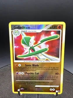 Gallade 6/132 Reverse Holo Rare Pokemon 2007 Secret Wonders - Image 2