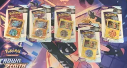 Lot Of 5 Pokemon TCG Sword & Shield Chilling Reign Checklane Blister Packs 2021 - Image 1