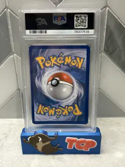 2012 Pokemon Black & White Dragons Exalted Rayquaza EX 123/124 PSA 7 - Image 2