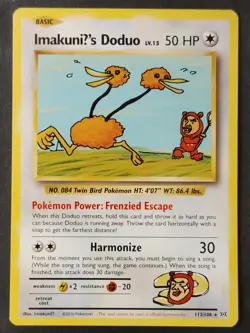 ImakuniU's Doduo 112/108 Evolutions Regular, Pokemon 2016 •NM - Image 1