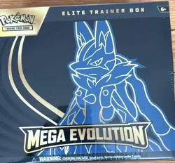 Pokemon TCG Mega Evolution Elite Trainer Box ETB New Sealed In Hand - Image 1