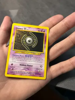 UNOWN [H] 28/105 RARE NEO DESTINY POKEMON UNLIMITED LP - Image 4