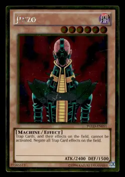Jinzo PGLD-EN051 Gold Ultra Rare Yu-Gi-Oh LP - Image 1