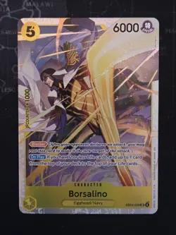 One Piece TCG Adventure on Kami's Island Borsalino Super Rare #EB04-058 SR - Image 1