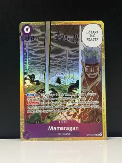One Piece Mamaragan OP15-078 SR Adventure on Kami's Island Foil - Image 1