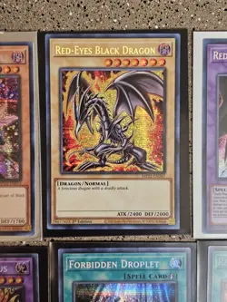 (7) Yu-Gi-Oh Tcg Card Lot. Dark Magician Girl Alt Art. Red Eyes Black Dragon - Image 4