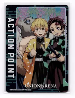 Demon Slayer Action Point Foil!!! - UEPR /KMY-AP01 NM - Union Arena - Image 1