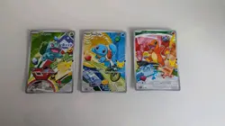 Pokemon TCG First Partner Illustration Collection Series 1 Kanto GEN 1 Starters - Image 1