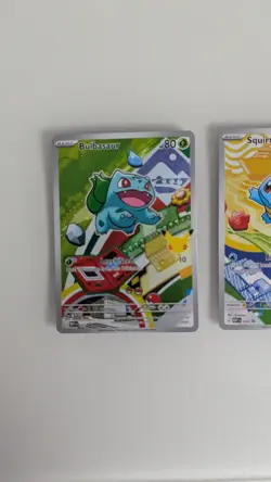 Pokemon TCG First Partner Illustration Collection Series 1 Kanto GEN 1 Starters - Image 4
