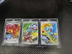 Pokemon TCG First Partner Illustration Collection Series 1 Kanto GEN 1 Starters - Image 1