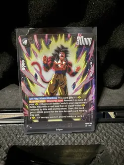 Dragon Ball SCG Fusion World Dual Evolution Son Goku : GT FB09-100 SR - Image 1