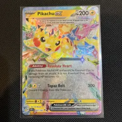 Pikachu ex 57/191 - Pokemon TCG Surging Sparks Double Rare NM - Image 1