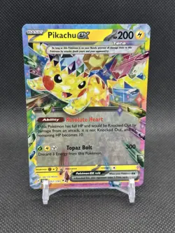 Pikachu ex 57/191 - Pokemon TCG Surging Sparks Double Rare NM - Image 1