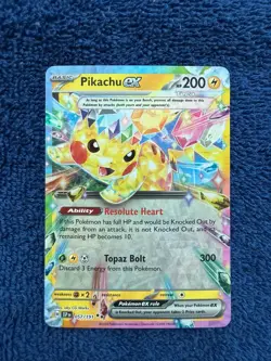 Pikachu ex - 57/191 - Double Rare - Pokemon Surging Sparks - NM - Image 1
