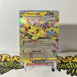 Pikachu EX 57/191 - Double Rare SV08: Surging Sparks Pokemon TCG - NM/M - Image 1