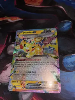 Pokemon Pikachu TCG Scarlet Violet EX Double Rare Card 57/191 Surging Sparks - Image 2