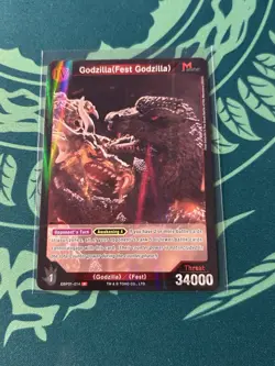 Godzilla Fest R 014 Foil Godzilla Card Game 1st Edition Pack Fresh Monster - Image 1