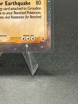 Pokemon Groudon EX #002 HOLO Black Star Promo Card 2003 Nintendo - NM/LP+ - Image 4