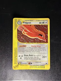 Pokemon Card - Pidgeot Expedition Base Set 23/165 Holo Rare MP - Image 1