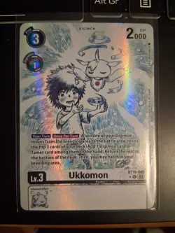 Ukkomon BT16-082 (Alternative Art) Digimon Card Game English NM - Image 1
