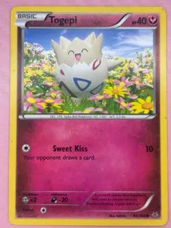Pokemon Card Togepi Roaring Skies Common 43/108 Near Mint - Image 1