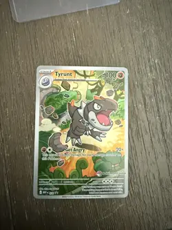 Pokemon Tyrunt MEP/070 Perfect Order Pokemon Center ETB Promo Cards - Image 1
