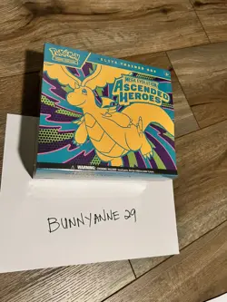 🔥 Pokemon TCG Ascended Heroes ETB Elite Trainer Box New Sealed In Hand Ship Now - Image 1